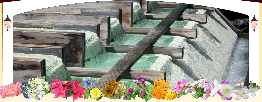 草津温泉のシンボル湯畑